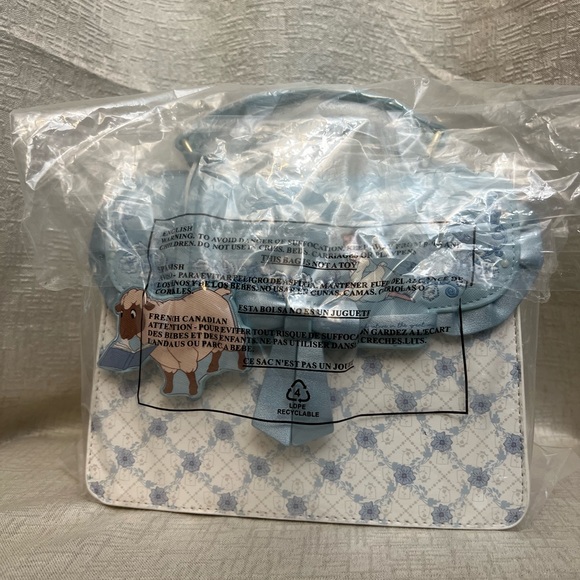 Danielle Nicole Disney Beauty And The Beast Anniversary Satchel Belle Sheep NWT - Picture 6 of 6